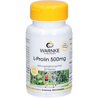 Produktbild von Warnke L-Prolin 500 mg Tabletten vegan ohne Zusatzstoffe 60 Stück