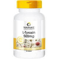 Produktbild von WARNKE L-Tyrosin 500 mg Kapseln 90 Stück ohne Zusatzstoffe