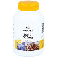 Produktbild von WARNKE Leinöl 500 mg Kapseln 250 Stück