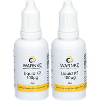 Produktbild von WARNKE Liquid K2 MK-7 Tropfen 100 µg vegan ohne Zusatzstoffe 60 ml