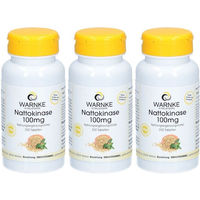 Produktbild von Warnke Nattokinase 100 mg Kapseln vegan laktosefrei ohne Zusatzstoffe