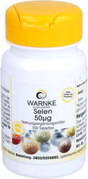 Warnke Selen mit Selenhefe 50 µg Tabletten 100 Stück für Erwachsene, Schwangere und Stillende – Bild 1 von 1