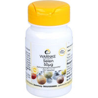 Produktbild von Warnke Selen mit Selenhefe 50 µg Tabletten 100 Stück für Erwachsene, Schwangere und Stillende