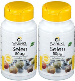 WARNKE Selen Tabletten mit Selenhefe 50 µg 250 Stück – Bild 1 von 1