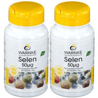 Produktbild von WARNKE Selen Tabletten mit Selenhefe 50 µg 250 Stück