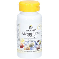 Produktbild von Warnke Selenmethionin 200 mcg Tabletten 250 Stück laktosefrei und glutenfrei für Erwachsene