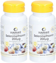 WARNKE Selenmethionin 200 mcg Tabletten laktosefrei und glutenfrei für Erwachsene – Bild 1 von 1