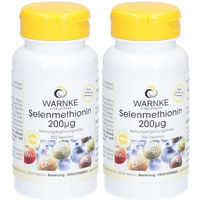Produktbild von WARNKE Selenmethionin 200 mcg Tabletten laktosefrei und glutenfrei für Erwachsene