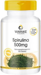 Warnke Spirulina 500 mg Tabletten 500 Stück – Bild 1 von 1