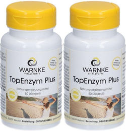 Warnke TOPENZYM Plus Multi-Enzym-Komplex magensaftresistente Kapseln – Bild 1 von 1