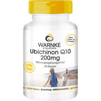 Produktbild von Warnke Ubichinon Q10 200 mg Kapseln 60 Stück