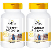 Produktbild von WARNKE Ubichinon Q10 200 mg Kapseln 60 Stück