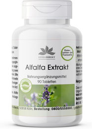 Warnke Vitalstoffe Alfalfa Extrakt 4:1 Medicago sativa Kapseln vegan ohne Zusatzstoffe – Bild 1 von 1