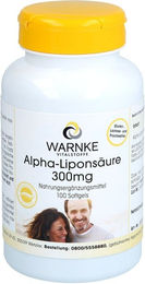 Warnke Vitalstoffe Alpha Liponsäure 300 mg Kapseln glutenfrei und laktosefrei – Bild 1 von 1