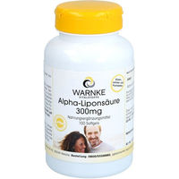 Produktbild von Warnke Vitalstoffe Alpha Liponsäure 300 mg Kapseln glutenfrei und laktosefrei