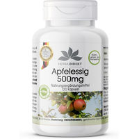Produktbild von Warnke Vitalstoffe Apfelessig 500mg Kapseln vegan ohne Zusatzstoffe 120 Stück