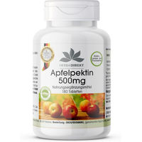 Produktbild von Warnke Vitalstoffe Apfelpektin 500 mg Tabletten vegan ohne Zusatzstoffe 180 Stück