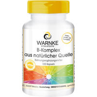 Produktbild von Warnke Vitalstoffe B-Komplex Kapseln vegan ohne Zusatzstoffe 100 Stück