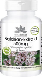 Warnke Vitalstoffe Baldrian Kapseln vegan ohne Zusatzstoffe 60 Stück – Bild 1 von 1