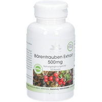 Produktbild von Warnke Vitalstoffe Bärentrauben Extrakt 500 mg Kapseln vegan 120 Stück