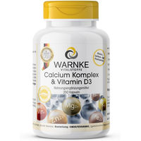Produktbild von Warnke Vitalstoffe Calcium Komplex und Vitamin D3 Kapseln ohne Zusatzstoffe für Kinder