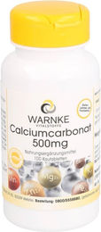 Warnke Vitalstoffe Calciumcarbonat Lutschtabletten für Erwachsene 100 Stück – Bild 1 von 1