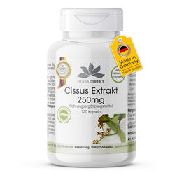Warnke Vitalstoffe Cissus Quadrangularis Extrakt Kapseln vegan 120 Stück – Bild 1 von 1