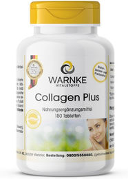 Warnke Vitalstoffe Collagen Plus Tabletten ohne Zusatzstoffe 180 Stück – Bild 1 von 1