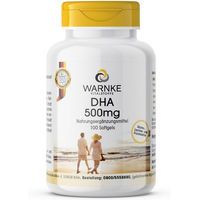 Produktbild von Warnke Vitalstoffe DHA 500mg Kapseln ohne Zusatzstoffe