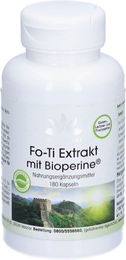 Warnke Vitalstoffe Fo-Ti Extrakt mit Bioperine Kapseln vegan ohne Zusatzstoffe – Bild 1 von 1
