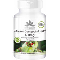 Produktbild von Warnke Vitalstoffe Garcinia Cambogia Extrakt 500 mg Kapseln vegan ohne Zusatzstoffe 100 Stück