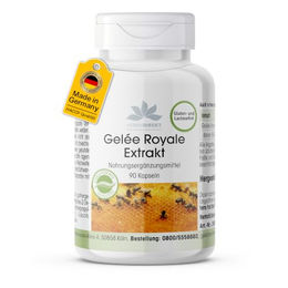 Warnke Vitalstoffe Gelée Royale Extrakt Kapseln laktosefrei glutenfrei hefefrei – Bild 1 von 1