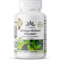 Produktbild von Warnke Vitalstoffe Ginkgo Biloba Extrakt 95 mg vegan 90 Kapseln