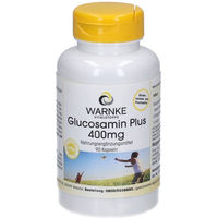 Produktbild von Warnke Vitalstoffe Glucosamin Plus mit Collagen 400 mg 250 mg Kapseln 90 Stück glutenfrei laktosefrei hefefrei