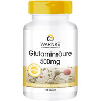 Produktbild von Warnke Vitalstoffe Glutaminsäure 500 mg Kapseln