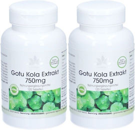 Warnke Vitalstoffe Gotu Kola Extrakt Tabletten 120 Stück – Bild 1 von 1