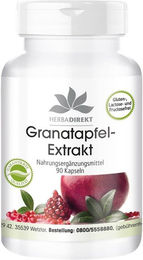 Warnke Vitalstoffe Granatapfel-Extrakt Kapseln 90 Stück – Bild 1 von 1
