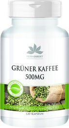 Warnke Vitalstoffe Grüner Kaffee 500mg Kapseln vegan ohne Zusatzstoffe – Bild 1 von 1