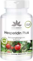 Warnke Vitalstoffe Hesperidin Plus mit Ascorbinsäure vegan Kapseln ohne Zusatzstoffe – Bild 1 von 1