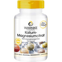 Produktbild von Warnke Vitalstoffe Kalium-Magnesiumcitrat Kapseln vegan ohne Zusatzstoffe