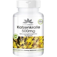 Produktbild von Warnke Vitalstoffe Katzenkralle Kräuter-Komplex Kapseln vegan ohne Zusatzstoffe 120 Stück