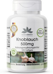 Warnke Vitalstoffe Knoblauch 500 mg Kapseln 120 Stück ohne Zusatzstoffe – Bild 1 von 1