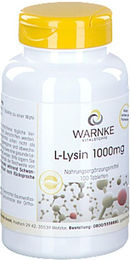 Warnke Vitalstoffe L-Lysin 1000 mg Tabletten 100 Stück – Bild 1 von 1
