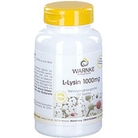 Produktbild von Warnke Vitalstoffe L-Lysin 1000 mg Tabletten 100 Stück