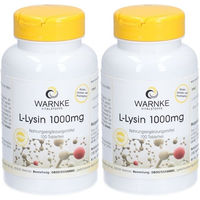 Produktbild von Warnke Vitalstoffe L-Lysin 1000 mg Tabletten