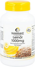 Warnke Vitalstoffe Leinöl 1000 mg Flüssig – Bild 1 von 1