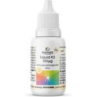 Produktbild von Warnke Vitalstoffe Liquid K2 100µg ohne Zusatzstoffe für Erwachsene und Kinder