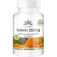 Produktbild von Warnke Vitalstoffe Lutein 20 mg mikroverkapselt vegan Kapseln ohne Zusatzstoffe