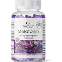 Produktbild von Warnke Vitalstoffe Melatonin Gummis ohne Zusatzstoffe 60 Stück