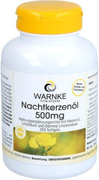 Warnke Vitalstoffe Nachtkerzenöl 500 mg Kapseln 250 Stück ohne Zusatzstoffe – Bild 1 von 1